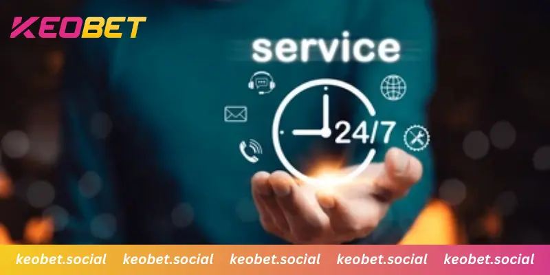 ทีมสนับสนุน Keobet พร้อมตอบกลับ 24 ชั่วโมง