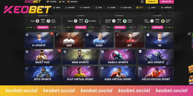 ประสบการณ์พนันกีฬาระดับโลกที่ Keobet